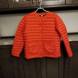 Lands' End Wanderweight Collarless Down Jacket